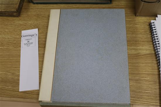 Kipling, Rudyard - Sea and Sussex, 1 of 150 large paper copies, signed by the author,